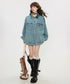 Vintage Patch Denim Jacket